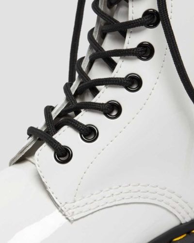 Botas Con Cordones Dr Martens 1460 Patent Cuero Para Mujer DR4869B